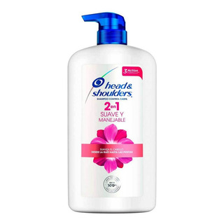 Shampoo Head & Shoulders 2 En 1 Suave Y Manejable 1 Lt Shampoo Head & Shoulders 2 En 1 Suave Y Manejable 1 Lt