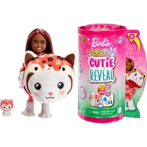 Muñeca Barbie Cutie Reveal Chelsea Y Accesorios, Disfraz De 
