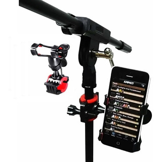 Suporte Celular Smartphone Reforçado Para Pedestal Microfone Suporte Celular Smartphone Reforçado Para Pedestal Microfone