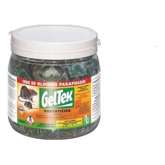 Raticida Geltek Bloque Bp10 X 1kg