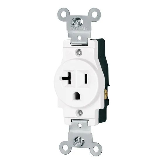  Contacto Sencillo 2 Polos 3 Hilos 20 A Blanco Volteck 47730