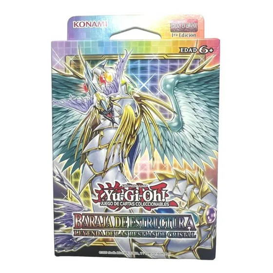Yugioh Estructura Leyenda De Las Bestias De Cristal Full