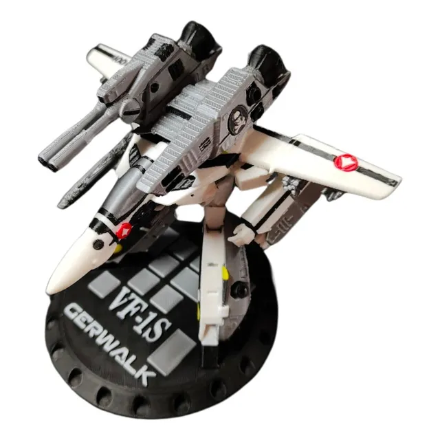 Varitech Roy Focker Vf1 Modo Guardian Escala 1/100 A Color