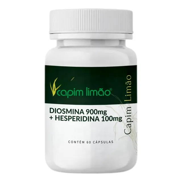 Diosmina 900mg + Hesperidina 100mg 60 Capsulas