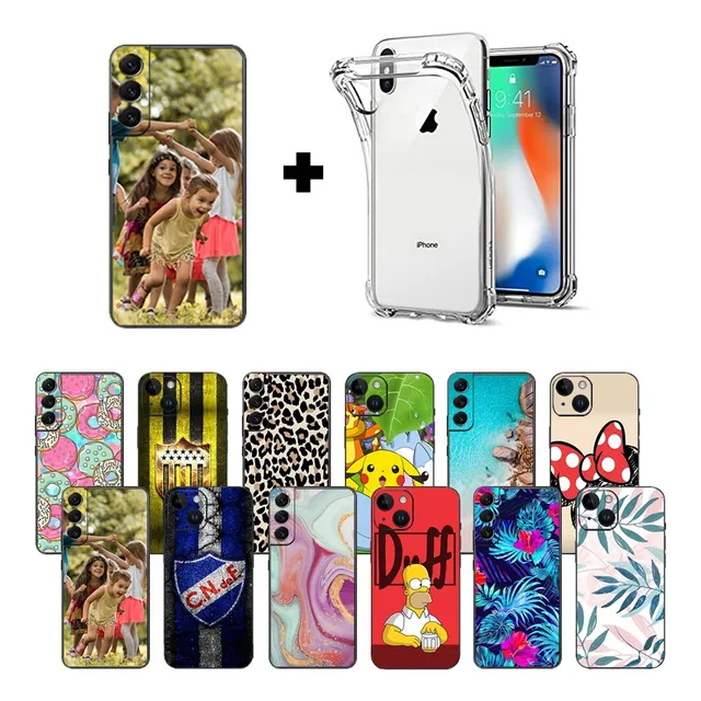 Funda Case + Lámina Personalizada Hydrogel Para Xiaomi