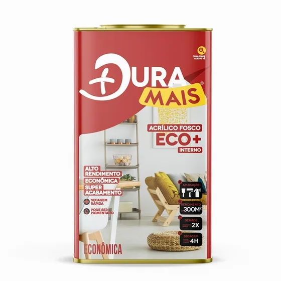 Tinta Econômica Látex Parede Acrílica Cores Lata 18 Litros