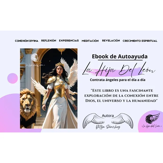 Ebooks De  Autoayuda   La Hija Del León Contrata Angeles 