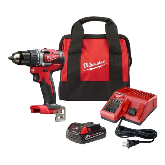 Taladro Inalámbrico Milwaukee M18 18 18 V 1.5 Ah Con Estuche