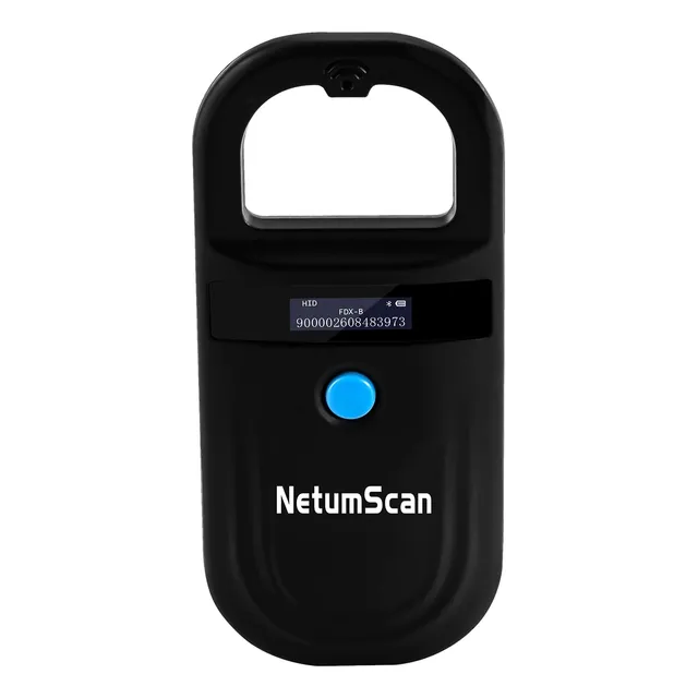Netumscan Pack: Lector De Microchip Para Mascotas Recargable
