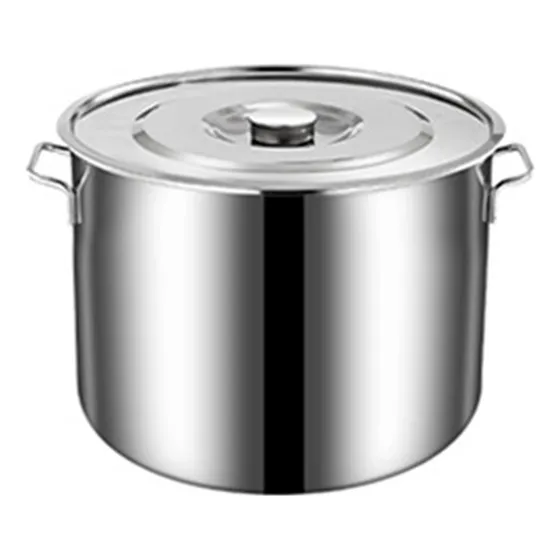 Cubo Grande De Acero Inoxidable Para Cocinar Sopa, Versátil