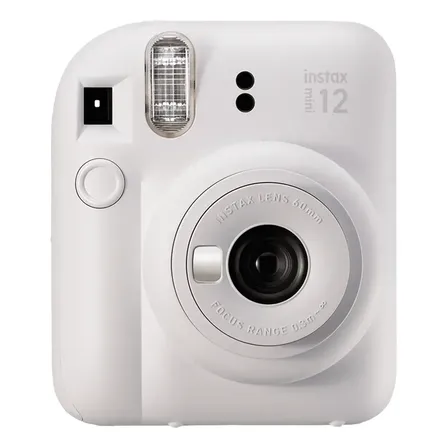 Câmera Instantânea Fujifilm Instax Mini 12 Branca Fotos Branco
