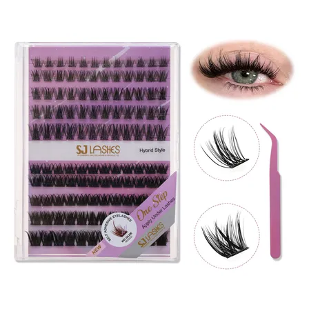 Kit De Extensiones De Pestañas Autoadhesivas De 10 Mm 16 Mm