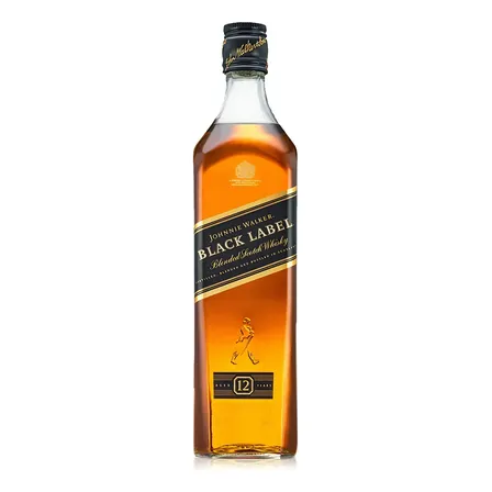 Whisky Johnnie Walker Black Label 12 Años 750ml