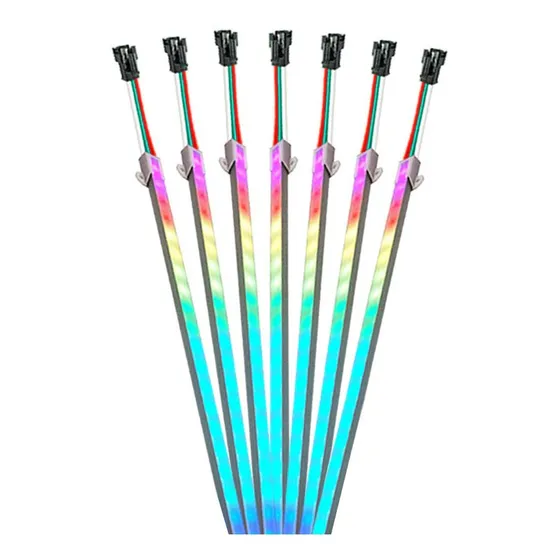 Tira Perfil Barra Rígida Ws2812 Direccionable