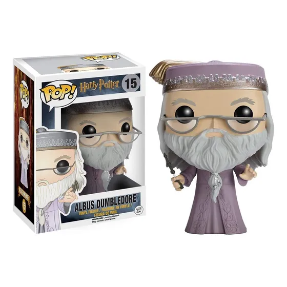 Funko - Pop! Movies - Harry Potter - Dumbledore (wand) #15