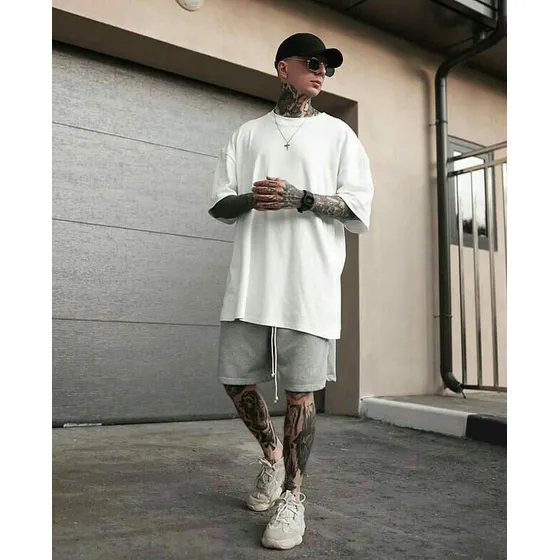 Pack De 03 Polos Oversize 100% Algodón
