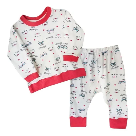 Pijama De Bebé Niña Gato Babsiboo  Ref. 7298