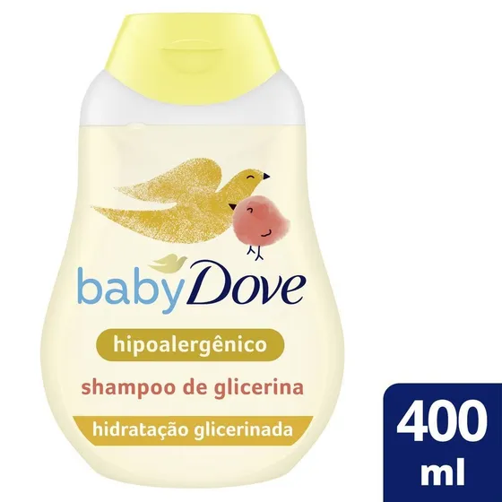 Shampoo Infantil Hidratação Glicerinada 400ml Baby Dove