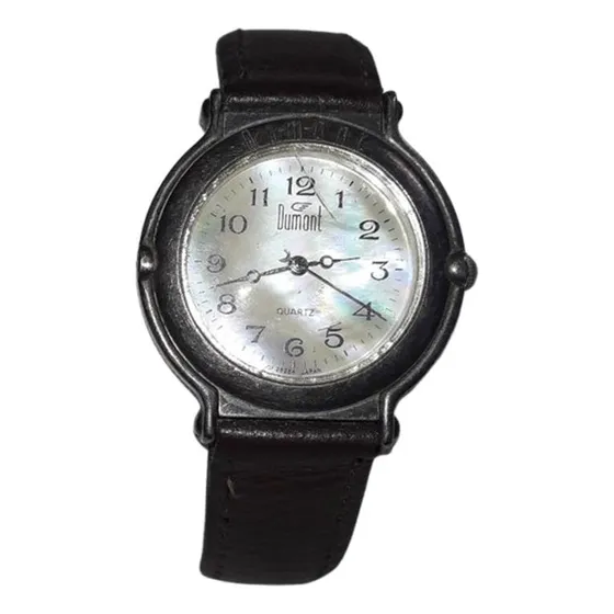 040 RLG- Relógio De Pulso Dumont- Quartz- Antigo- Para Colec