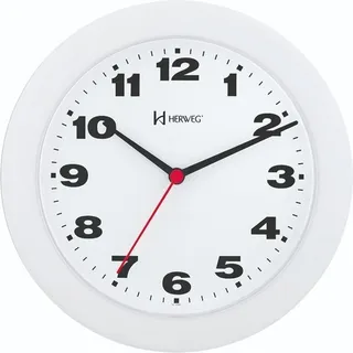 RelĂłgio De Parede Herweg 21cm Quartz 6103-021 Branco RelĂłgio De Parede Herweg 21cm Quartz 6103-021 Branco