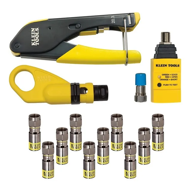 Kit De Instalación Cable Coaxial Vdv002-818 Klein Tools