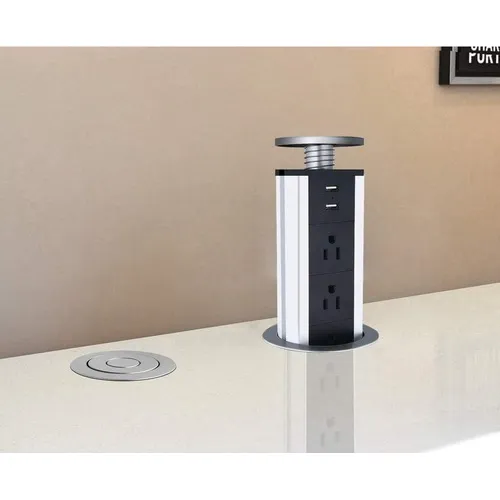 Tomacorriente Empotrable Usb + Toma