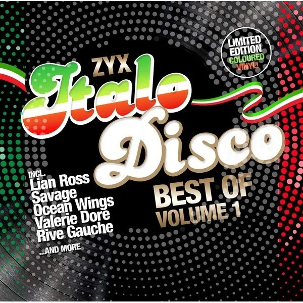  Italo Disco 1 Vinilo Doble Rojo/amarillo Varios Artistas