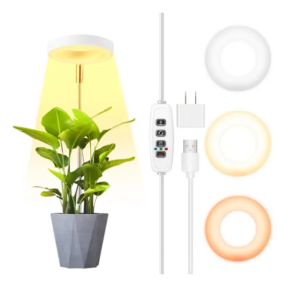 Halo Grow Led Full Spectrum Plant Light For Indoor Ring