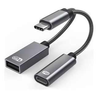 ... Adaptador Usb Otg Tipo C 60w Pd Cable De Teléfono De ... Adaptador Usb Otg Tipo C 60w Pd Cable De Teléfono De