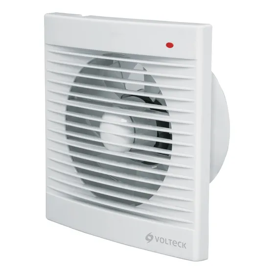 Extractor De Aire 6''  P/baño O Cocina Blanco Volteck Exa-6b