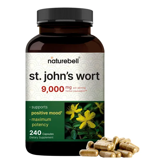 Suplemento Naturebell St John's Wort 9000 Mg 240 Cápsulas