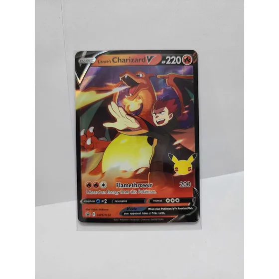 Tarjetas Cartas Pokemon Go Violeta Lance Charizard 25 Años