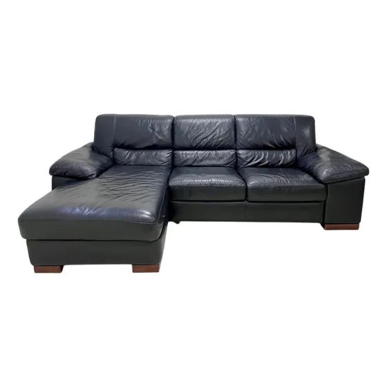 Sofa Modular Chaise Longue Italsofa Natuzzi Cuero Italiano
