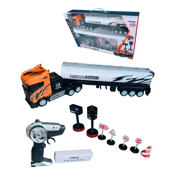 Mula Control Remoto Tractomula Camion Mc Mack Grande
