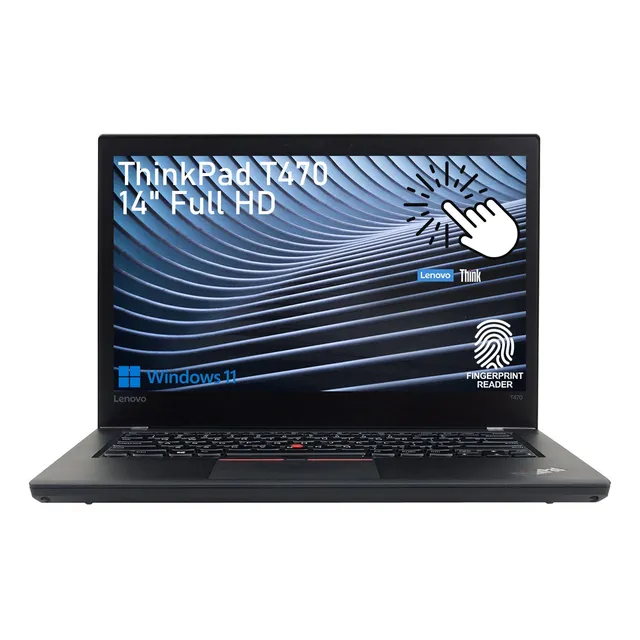 Lenovo Thinkpad T470 14  Touch Intel I5 7300 16+256g Win11