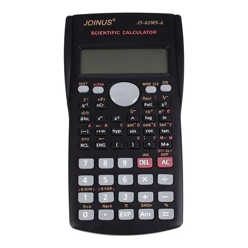 Calculadora científica de 240 funciones con funda negra profesional