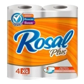 Papel Higienico Rosal Plus 400 Hojas