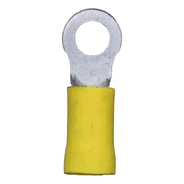Terminal Punta Ojillo Aislada Amarillo 12-10awg 1000 Pz Rv5