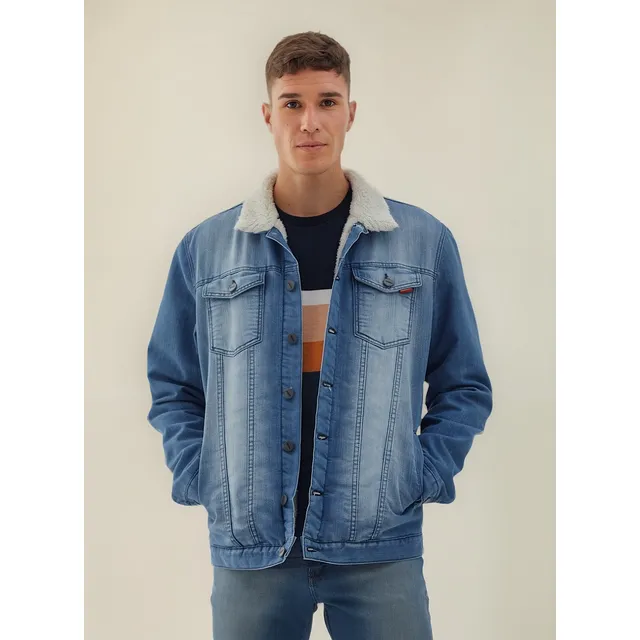 Campera Jean Taverniti Clásica Corderito 3866