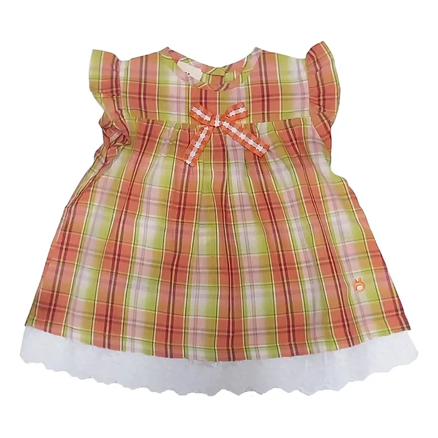 Vestidito Escoces Bebe Pitocatalan (14s265)