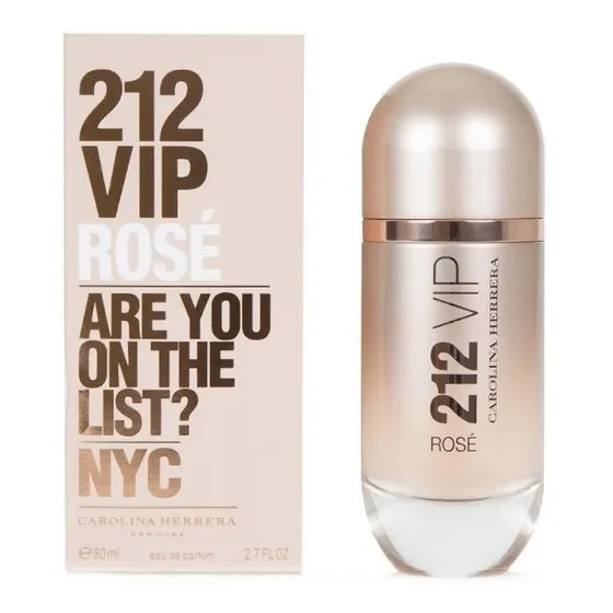 Perfume 212 Vip Rose De Carolina Herrera Para Dama