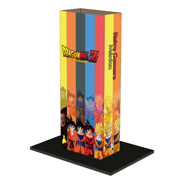 Base Pedestal Para Tablero Arcade Con Diseño En Los 4 Lados