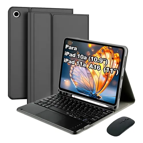 Teclado Magic Keyboard Par iPad 11th A16 2025/iPad 10th 10.9 Cor