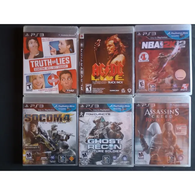 Lote Completo De Juegos Play3, Nuevos, Físicos Y Originales.