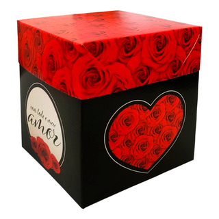 Kit 10 Caixa Presente Lembrancinha Coração Amor Data 15x15cm Kit 10 Caixa Presente Lembrancinha Coração Amor Data 15x15cm