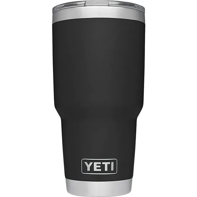 Yeti Vaso Térmico De 30 Oz Con Tapa Clásica color Negro
