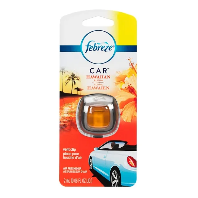 Febreze Car Desodorante Perfume Aromatizante Para Auto Aloha