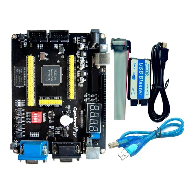 Fpga Altera Cyclone Iv + Usb Blaster: Tarjeta De Desarrollo