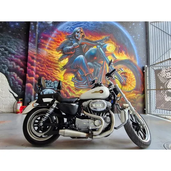 Harley Davidson Sportster 883 Super Low 19 Titulo Limpio !!!
