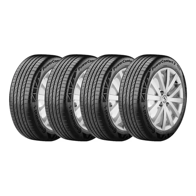 Set De 4 Llantas Continental 185/60 R14 Powercontact 2